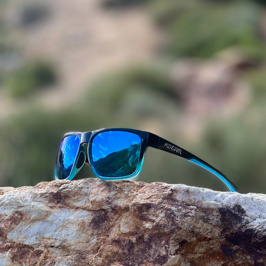 Rock Canyon (Mirror Ice Blue) - Polarized Sunglasses