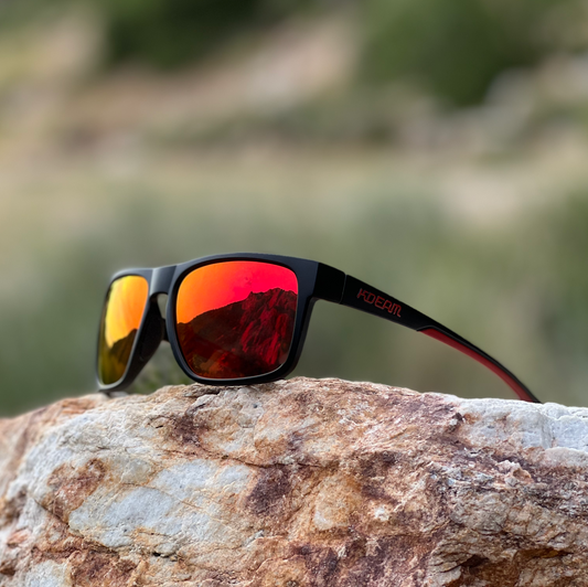 Rock Canyon (Mirror Red) - Polarized Sunglasses